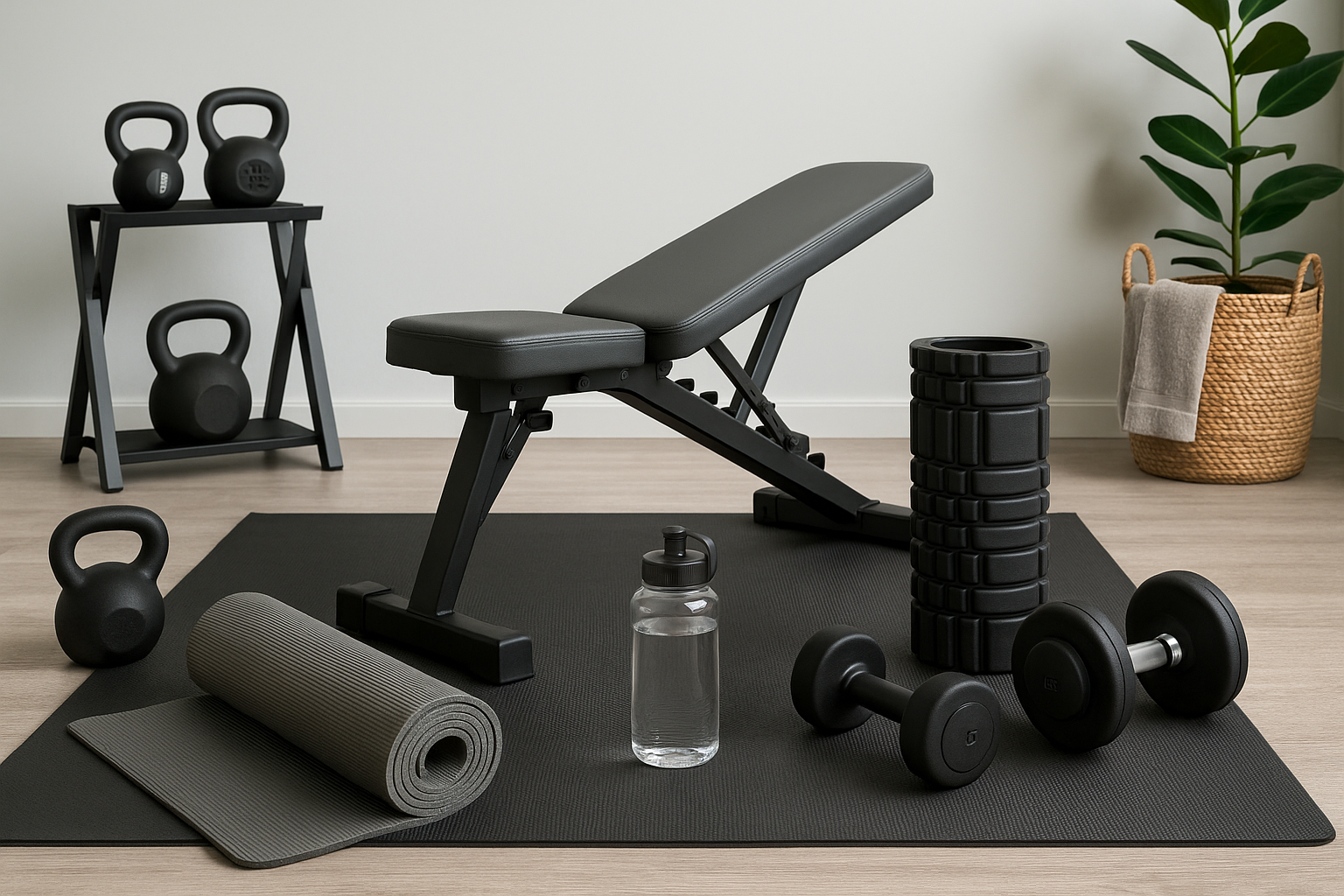 Stylische und funktionale Accessoires für dein Home Gym – So machst du dein Heimfitnessstudio perfekt