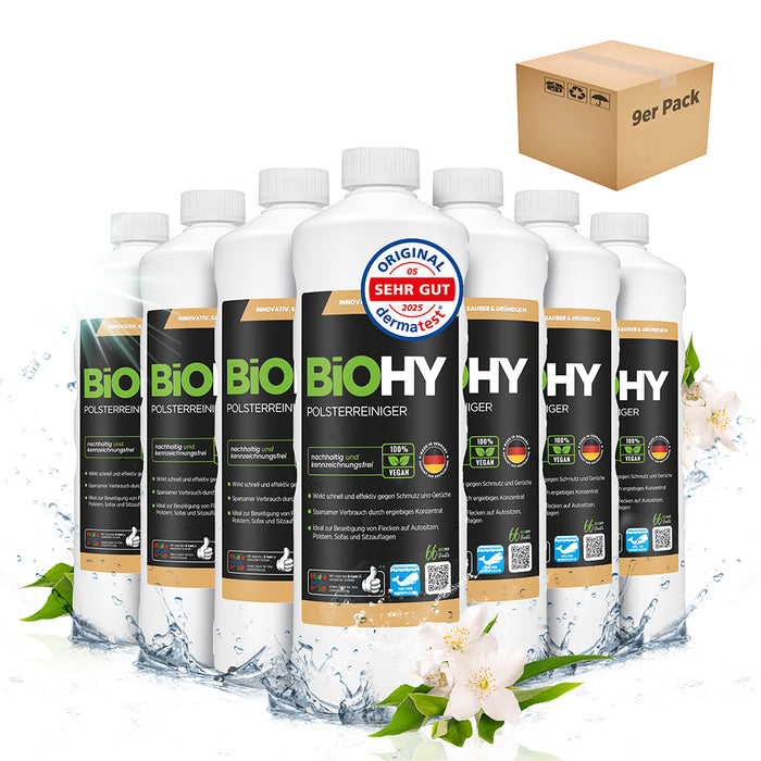 BiOHY nettoyant pour meubles rembourrés, nettoyant pour textiles, nettoyant pour meubles rembourrés, nettoyant pour canapés