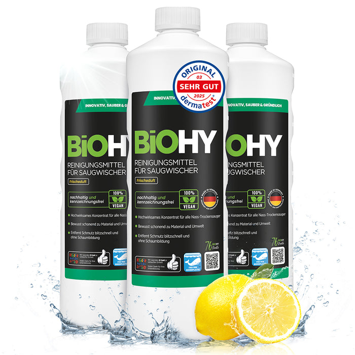 BiOHY Reinigungsmittel für Saugwischer