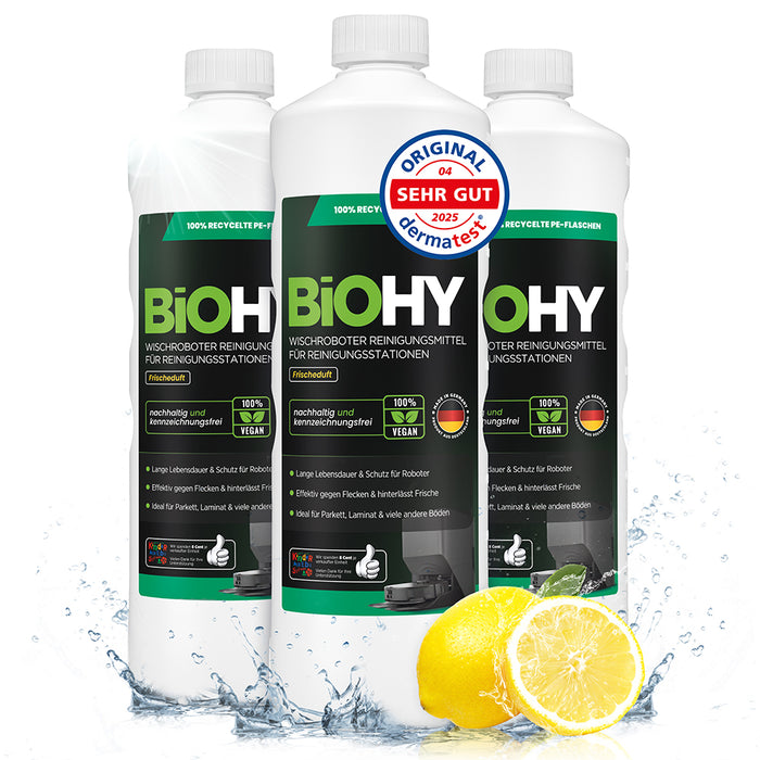 BiOHY Wischroboter Reinigungsmittel für Reinigungsstationen