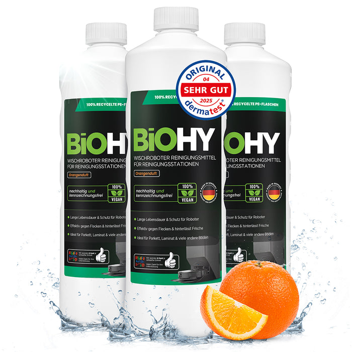 BiOHY Wischroboter Reinigungsmittel für Reinigungsstationen