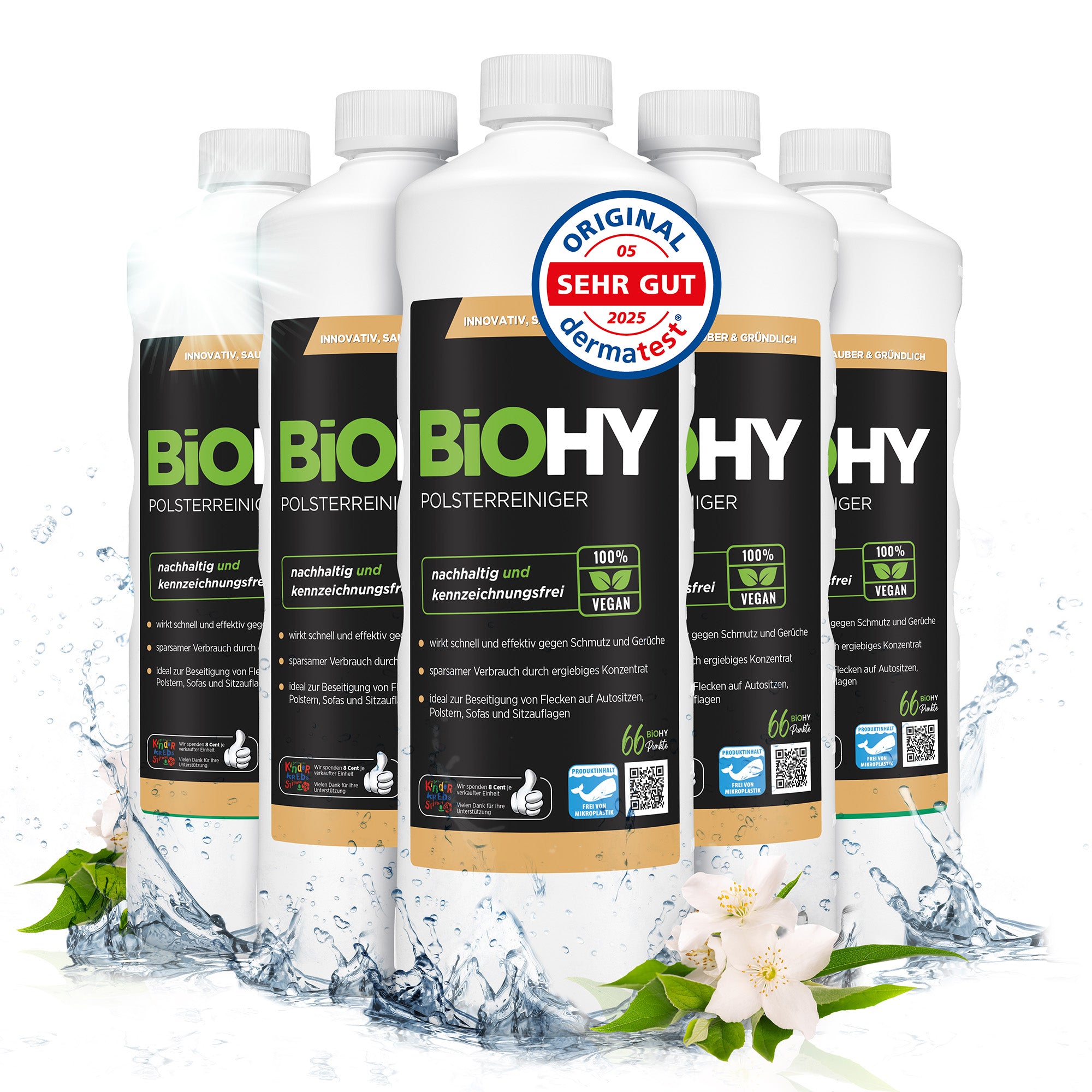 BiOHY upholstery cleaner, textile cleaner, upholstery cleaning agent, sofa cleaner