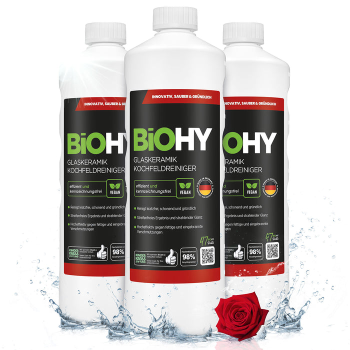 BiOHY Glaskeramik Kochfeldreiniger