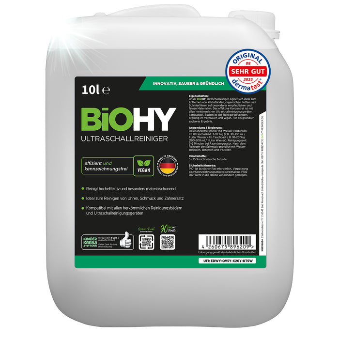 BiOHY Ultraschallreiniger 10L (B2B) – Bild 19