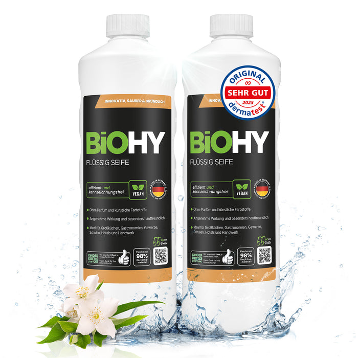 BiOHY Liquid Soap, Liquid Hand Soap, Face Soap, Sensitive Wash Lotion