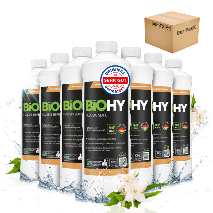 BiOHY Liquid Soap, Liquid Hand Soap, Face Soap, Sensitive Wash Lotion