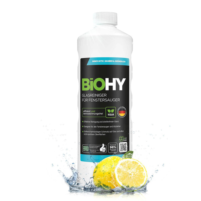 BiOHY Glasreiniger für Fenstersauger