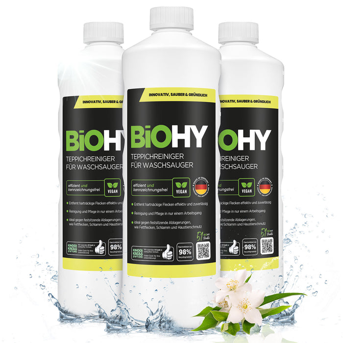 BiOHY Teppichreiniger für Waschsauger