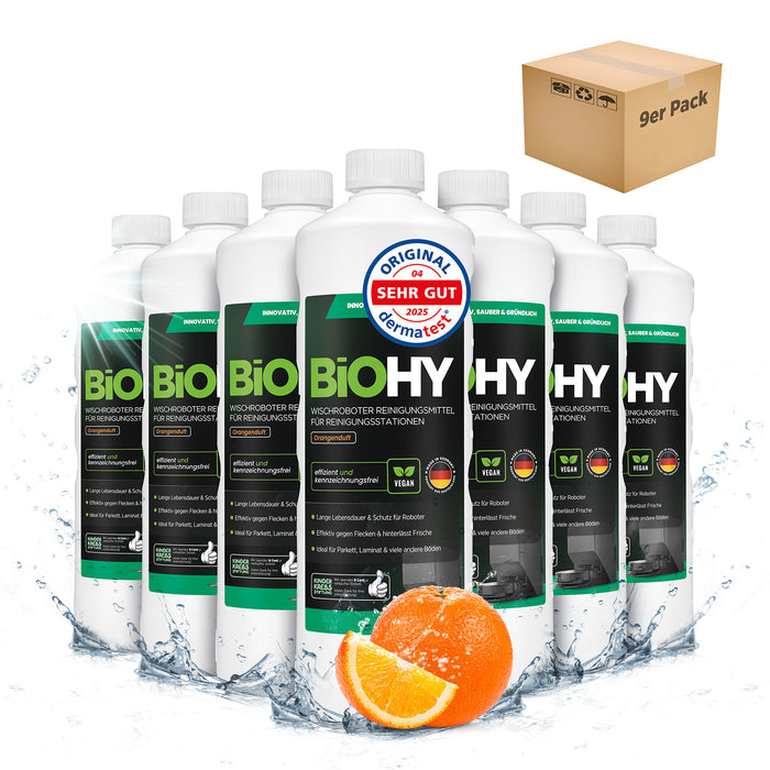BiOHY Wischroboter Reinigungsmittel für Reinigungsstationen