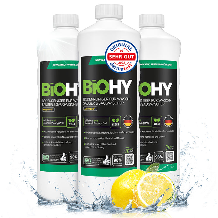 BiOHY Bodenreiniger für Waschsauger & Saugwischer
