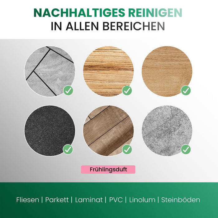 BiOHY Bodenreiniger für Waschsauger & Saugwischer mit Frühlingsduft