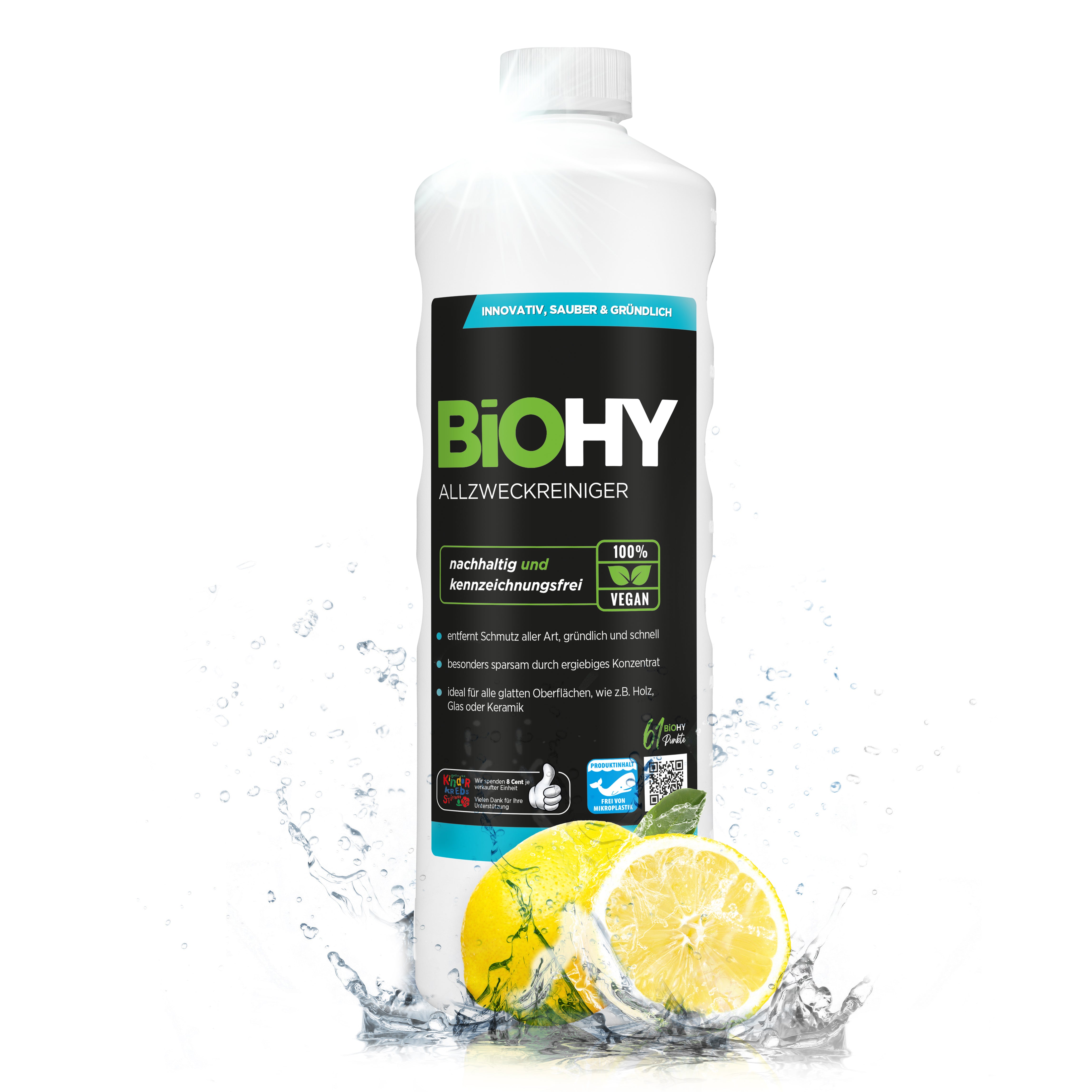 BiOHY Allzweckreiniger, Allesreiniger, Universalreiniger, Bio-Konzentrat