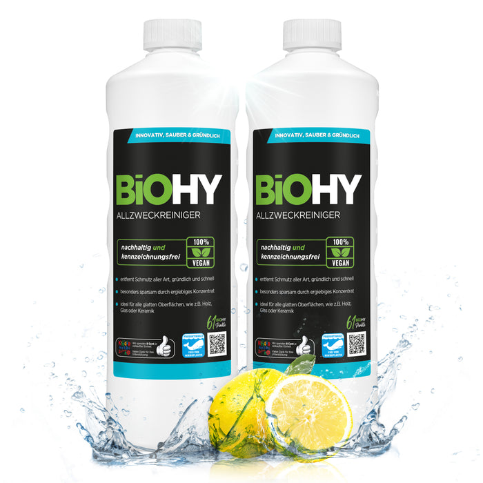 Detergente multiuso BiOHY, detergente multiuso, detergente universale, concentrato organico