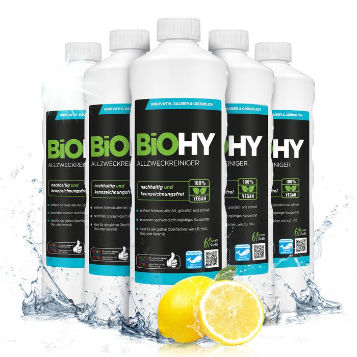 Detergente multiuso BiOHY, detergente multiuso, detergente universale, concentrato organico