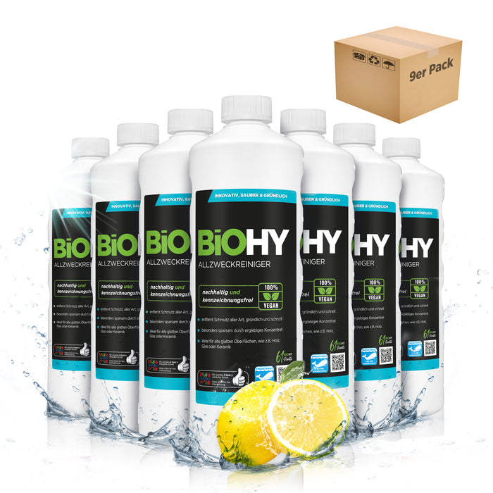 Detergente multiuso BiOHY, detergente multiuso, detergente universale, concentrato organico
