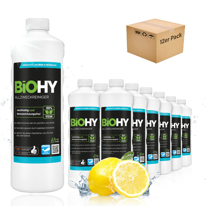 Detergente multiuso BiOHY, detergente multiuso, detergente universale, concentrato organico