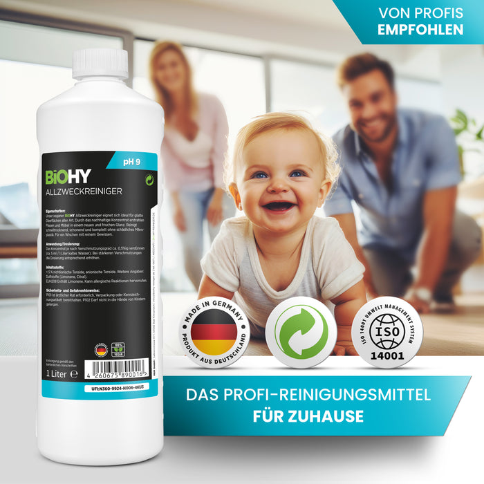 BiOHY nettoyant universel, nettoyant tout, nettoyant universel, bio concentré, B2B