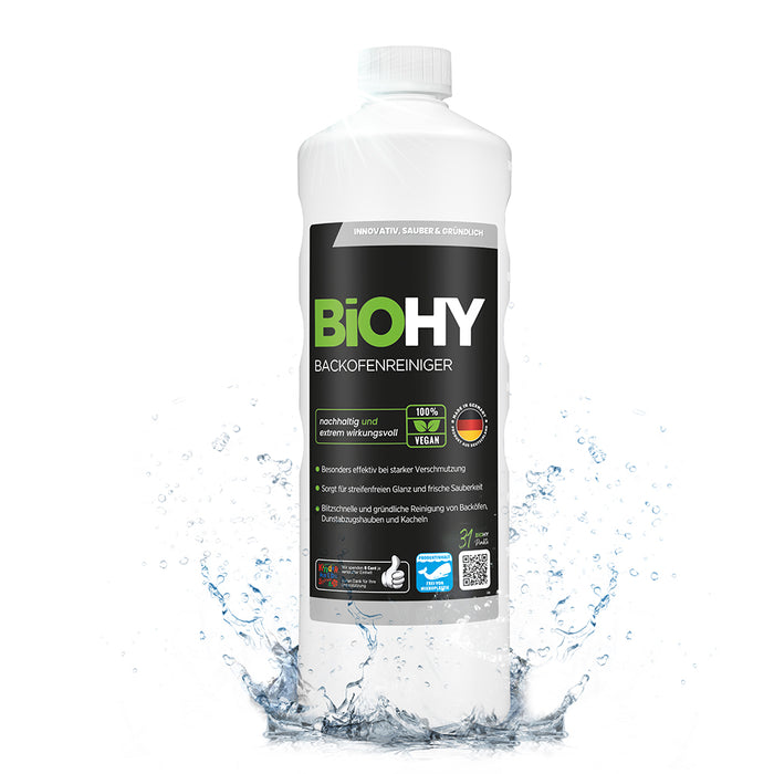 BiOHY Backofenreiniger, Backofenspray, Ofenreiniger, Fettlöser