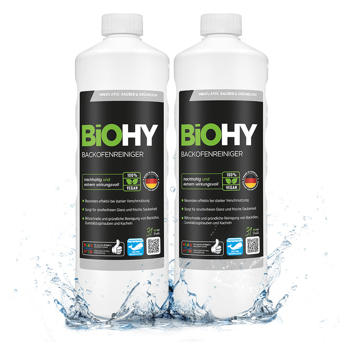 BiOHY Backofenreiniger, Backofenspray, Ofenreiniger, Fettlöser
