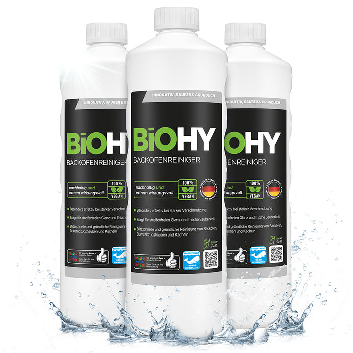 BiOHY Backofenreiniger, Backofenspray, Ofenreiniger, Fettlöser