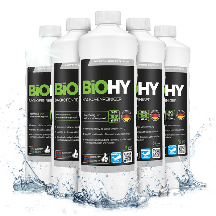 BiOHY Backofenreiniger, Backofenspray, Ofenreiniger, Fettlöser