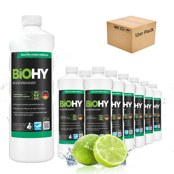 BiOHY floor cleaner, floor cleaner, non-foaming floor cleaner, organic concentrate