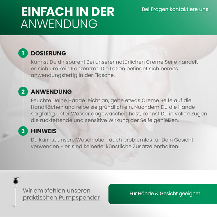 BiOHY Creme Seife, Hautfreundlich und phosphatfrei, B2B