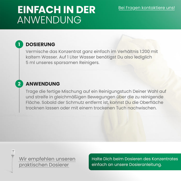 BiOHY Edelstahlreiniger, Edelstahlreiniger, Edelstahlpflege, Glanz-Reiniger, B2B