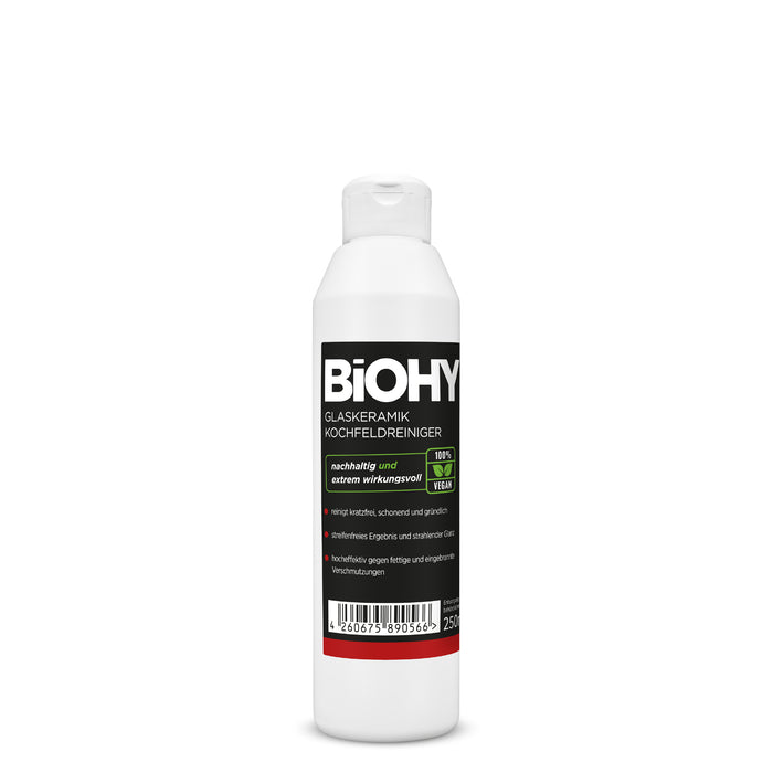 BiOHY Glaskeramik Kochfeldreiniger 250ml