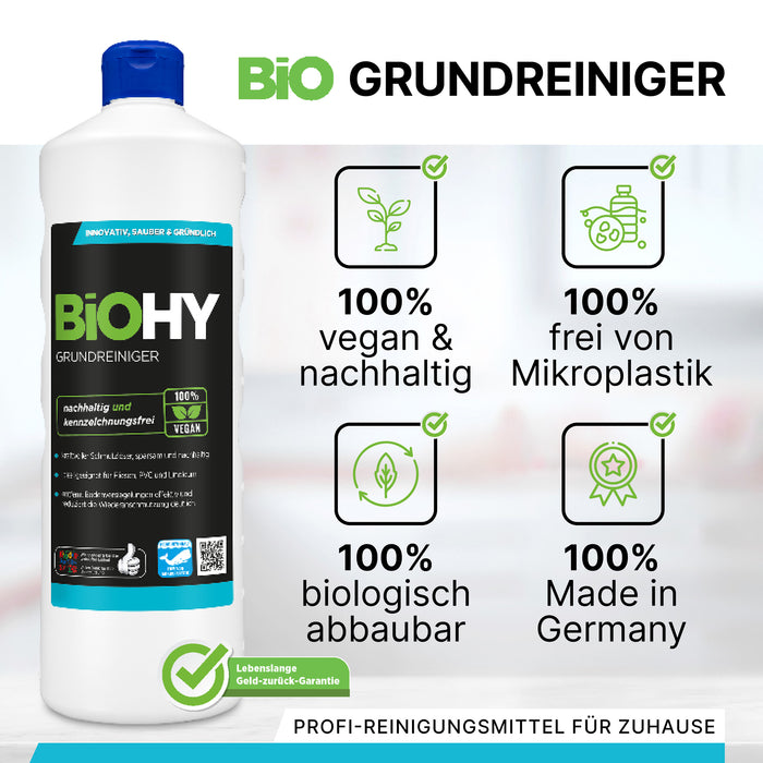 BiOHY basic cleaner 10 liters, basic cleaner, universal cleaner, organic concentrate, B2B