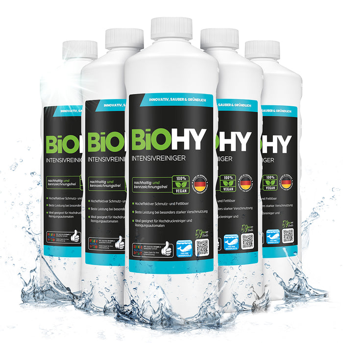 BiOHY nettoyant intensif, nettoyant industriel, nettoyant universel, produit de nettoyage concentré