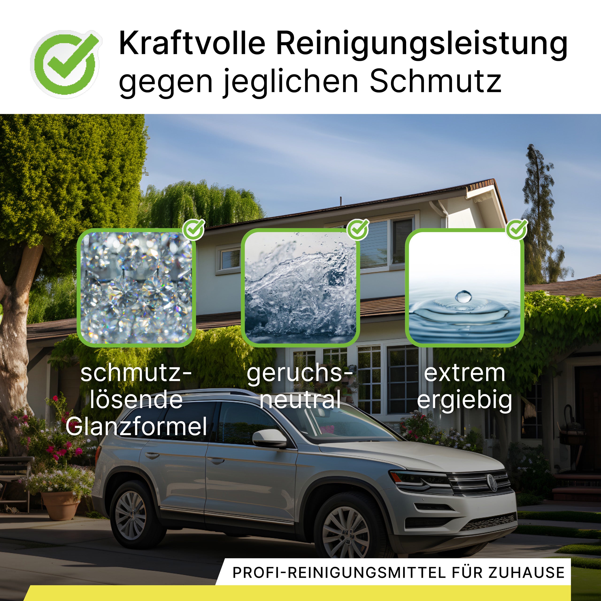 BiOHY KFZ Autoshampoo , Autowaschmittel, Auto Shampoo, Schaumreiniger