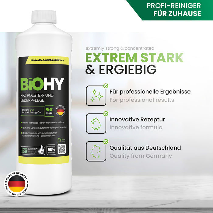 BiOHY KFZ Polster- & Lederpflege