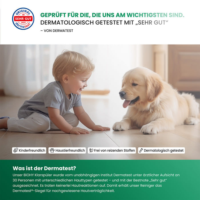 BiOHY Klarspüler, Glanzreiniger, Geschirrspülreiniger, Besteckreiniger, B2B