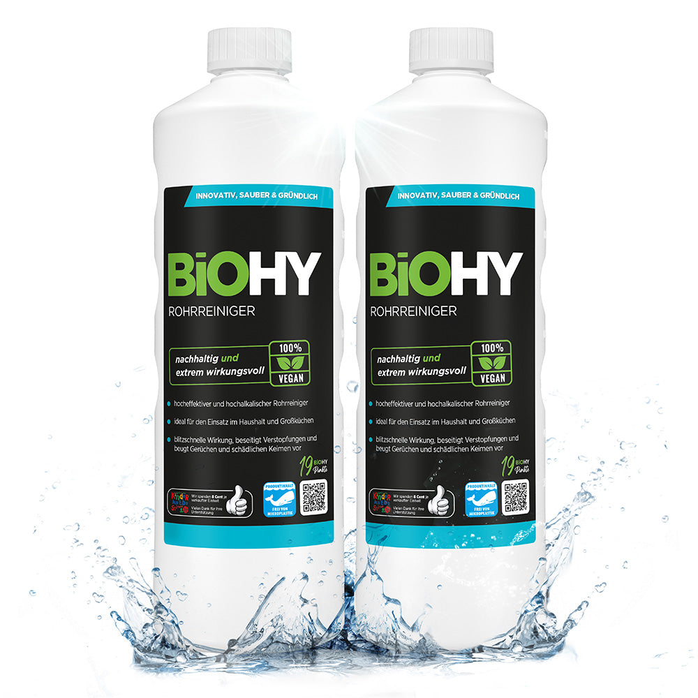 BiOHY pipe cleaner, drain cleaner, raw-free agent, professional concentrate