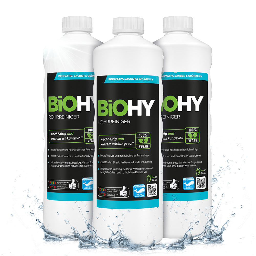 BiOHY pipe cleaner, drain cleaner, raw-free agent, professional concentrate