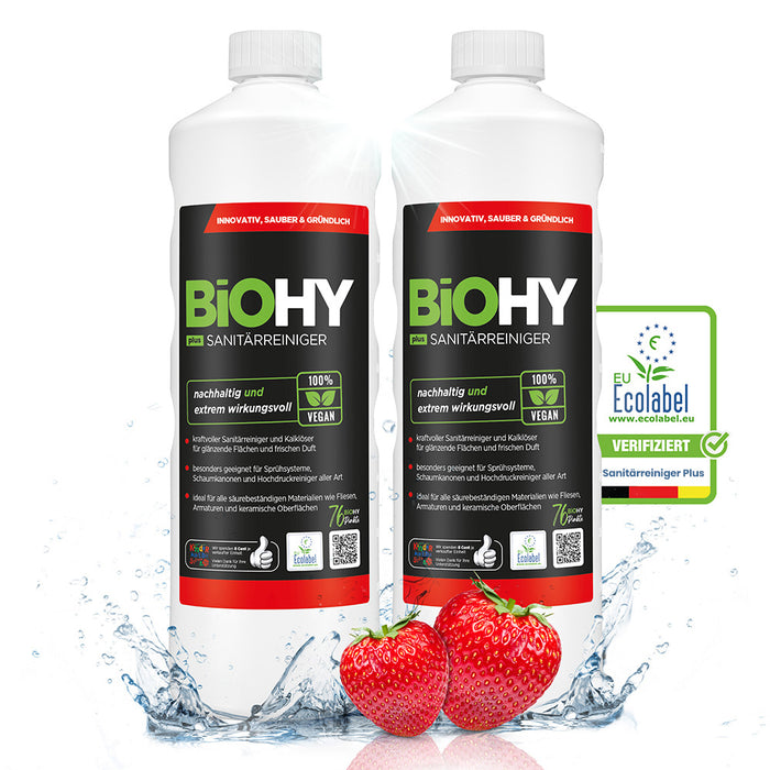 BiOHY nettoyant sanitaire, nettoyant salle de bain, détartrant, nettoyant salle de bain