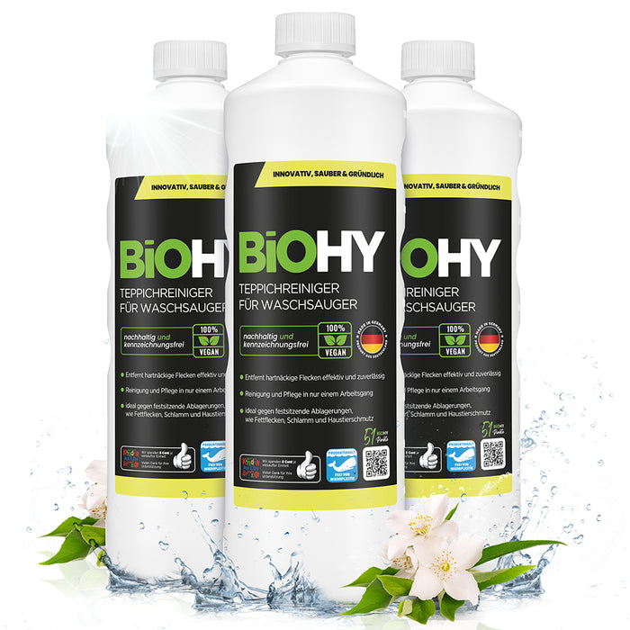 BiOHY Teppichreiniger für Waschsauger