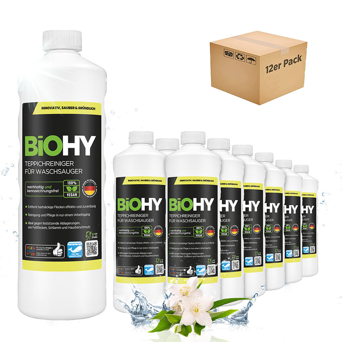BiOHY Teppichreiniger für Waschsauger
