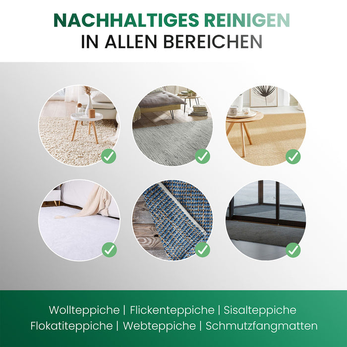 BiOHY champú para moquetas, limpiador de moquetas, limpiador de manchas, concentrado orgánico, B2B