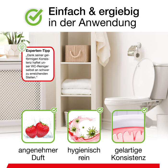 Detergente per WC BiOHY, detergente per WC, rimozione di calcoli urinari, detergente per WC, B2B