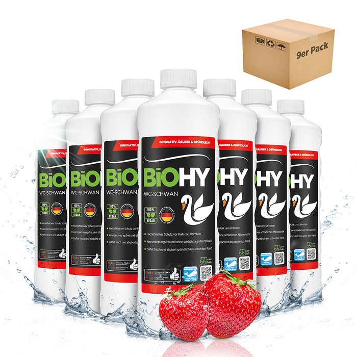 BiOHY WC-Schwan, Toilettenreiniger, WC-Ente, Kloreiniger