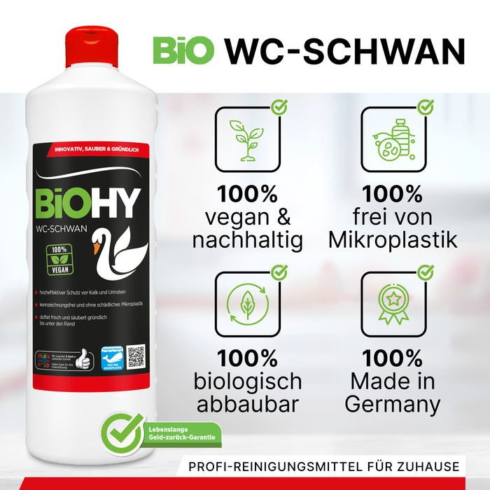 BiOHY WC-Schwan, Urinsteinentferner, WC-Reiniger, Toilettenreiniger, B2B