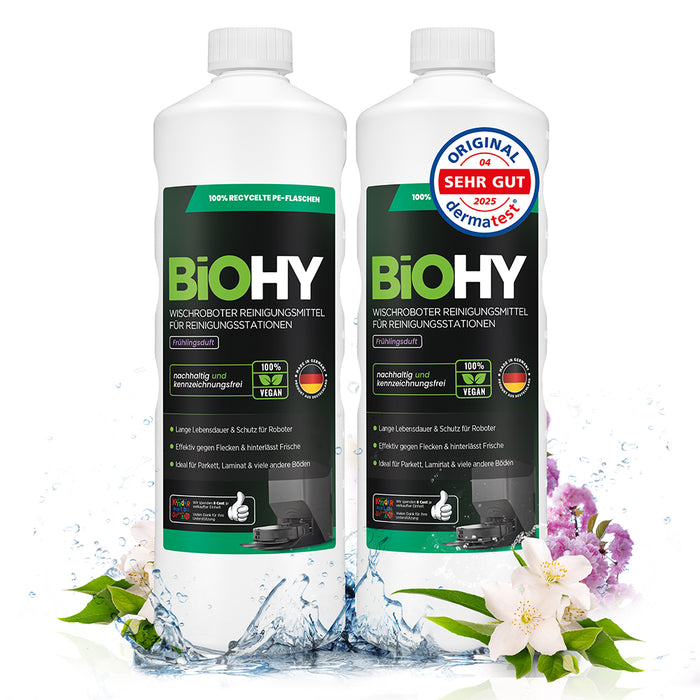 BiOHY Wischroboter Reinigungsmittel für Reinigungsstationen