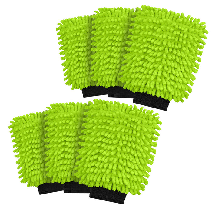 BiOHY Waschhandschuh Auto Mikrofaser Chenille – Bild 6