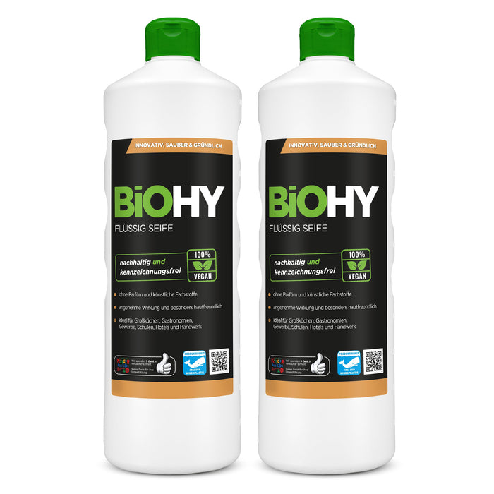 BiOHY Liquid Soap, Liquid Hand Soap, Face Soap, Sensitive Wash Lotion