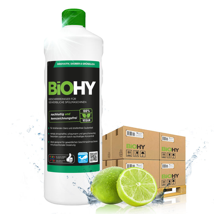 BiOHY dishwashing detergent for commercial dishwashers, dishwashing detergents, B2B