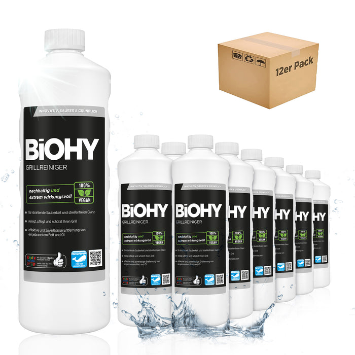 BiOHY grill cleaner, grill cleaner, BBQ cleaner, grill grate cleaner, B2B