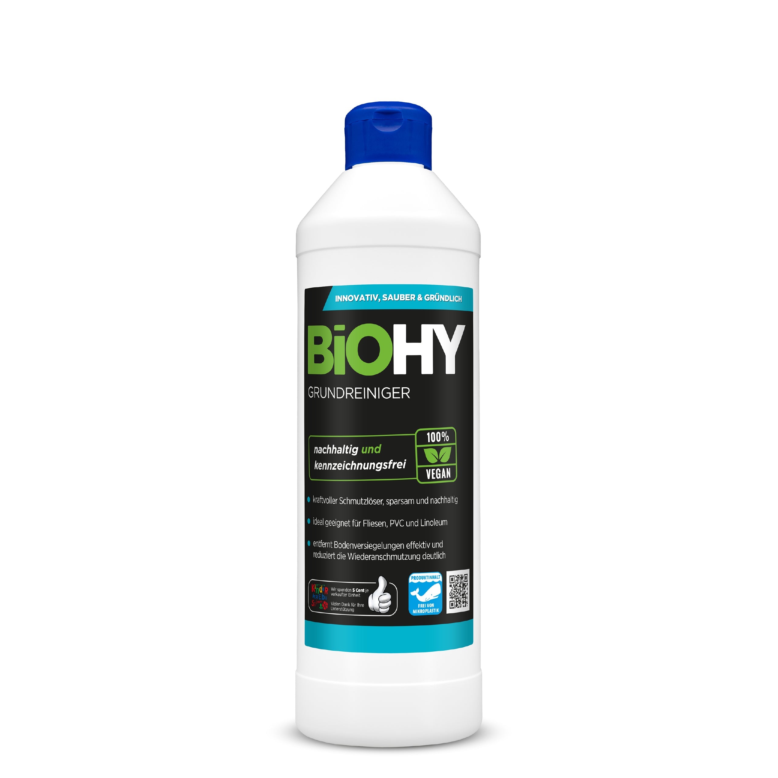 BiOHY Grundreiniger, Grundreinigungsmittel, Universalreiniger, Bio-Konzentrat