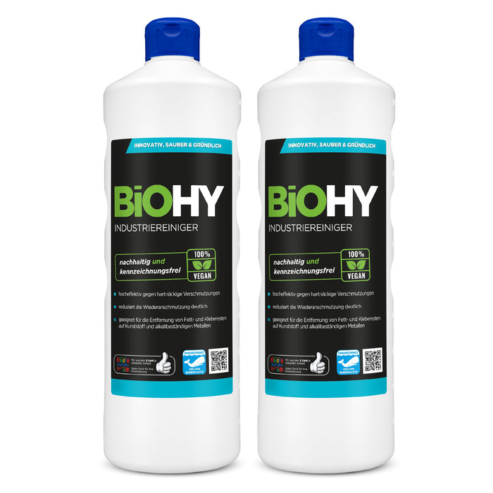 Detergente industriale BiOHY, detergente per officine, detergente universale, concentrato organico